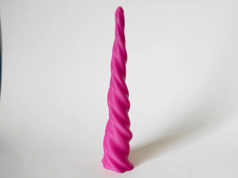 Mô hình sừng kỳ lân in 3D gắn đèn LED trang trí - Image 1