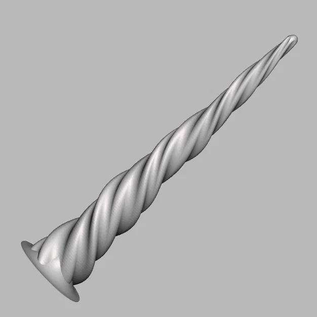 Mô hình sừng kỳ lân in 3D gắn đèn LED trang trí - Image 2