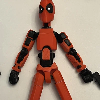 Phụ kiện in 3D mô hình Deadpool cho Dummy 13 cực chất