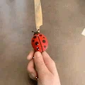 Nam châm hình bọ rùa đáng yêu (Ladybug Magnet) - Tự in 3D trang trí - Thumbnail 1