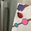Nam châm hình bọ rùa đáng yêu (Ladybug Magnet) - Tự in 3D trang trí - Thumbnail 5