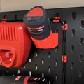 Giá treo pin Milwaukee M12 cho bảng treo IKEA Skadis cực gọn - Thumbnail 1