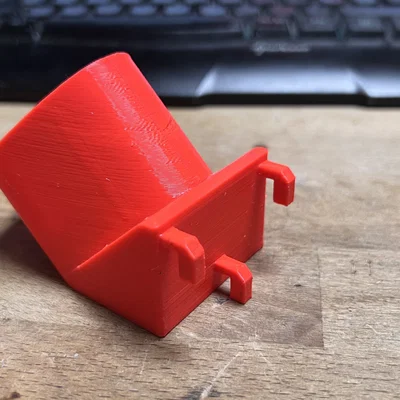 Giá treo pin Milwaukee M12 cho bảng treo IKEA Skadis cực gọn