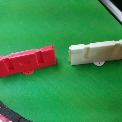 Rào chắn đường đua Slot Car tỷ lệ 1/32 (In 3D)