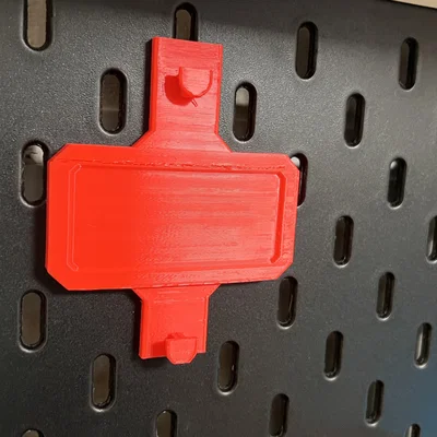 Giá treo sạc Milwaukee M12 cho Ikea Skadis