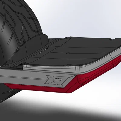 Mini Fender chính thức cho tấm lót chân Fungineers - File in 3D