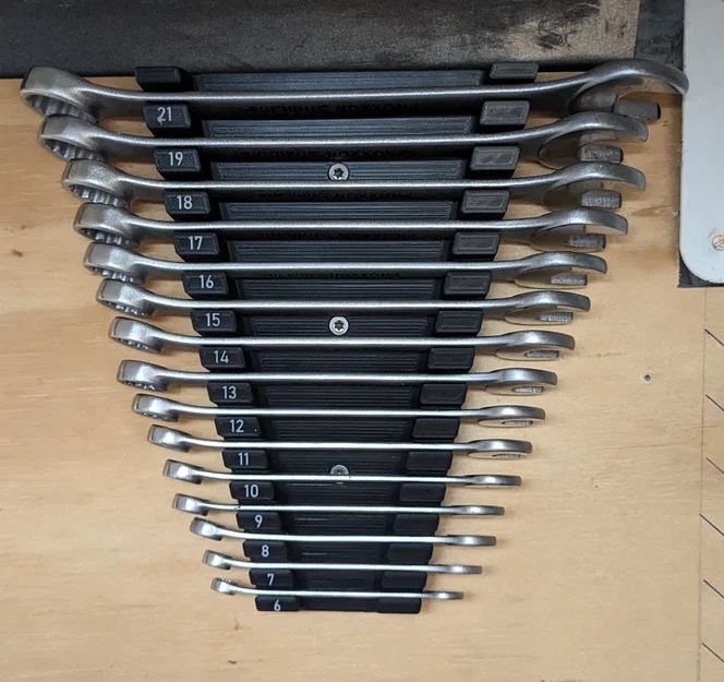 Giá treo tường cho cờ lê vòng miệng (ví dụ Proxxon SlimLine) - Image 1