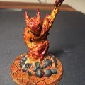 Fire Elemental 2 - Mô hình mini D&D (Supportless/FDM Friendly) - Thumbnail 2