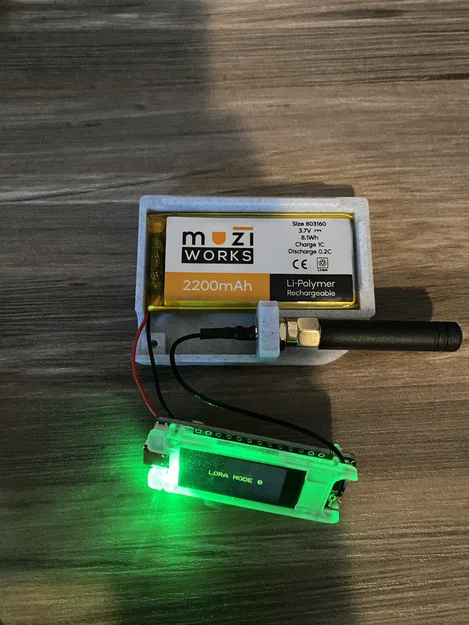 Case Meshtastic cho Heltec T114 + pin 2200 mAh - Image 7