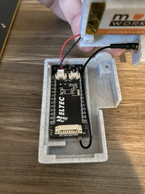 Case Meshtastic cho Heltec T114 + pin 2200 mAh - Image 8