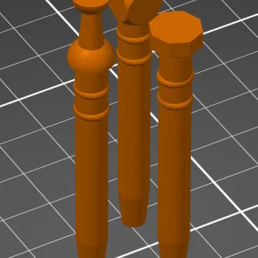 Bộ chốt ghi điểm Cribbage tùy chỉnh - File in 3D cho bàn chơi game