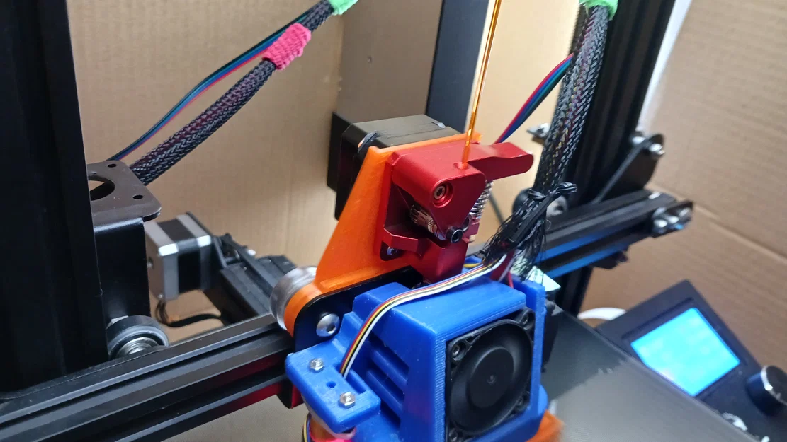 Ngàm gắn Extruder Direct Drive all metal cho Ender 3 - Image 1