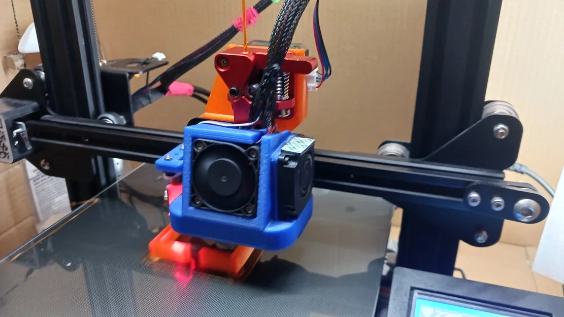 Ngàm gắn Extruder Direct Drive all metal cho Ender 3 - Image 7