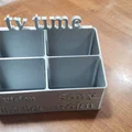 Khay để điều khiển TV (TV Remote Holder) tiện ích - In 3D dễ dàng - Thumbnail 1