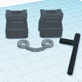 Bộ phụ kiện cảnh sát cho mô hình Dummy 13 - Dummy 13 Police Pack - Thumbnail 1