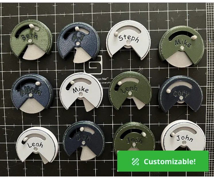 Nắp đậy lon bia và nước ngọt in 3D tiện lợi (Customizable Can Lid) - Image 2