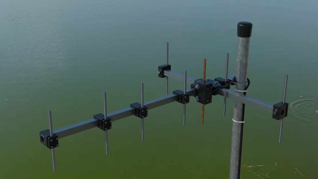 Anten Yagi 10dB EU (và US) LoRa/Meshtastic/ISM PE5I - Image 5