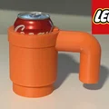 Ly LEGO giữ lon nước (cách nhiệt 2 lớp) - Thumbnail 1