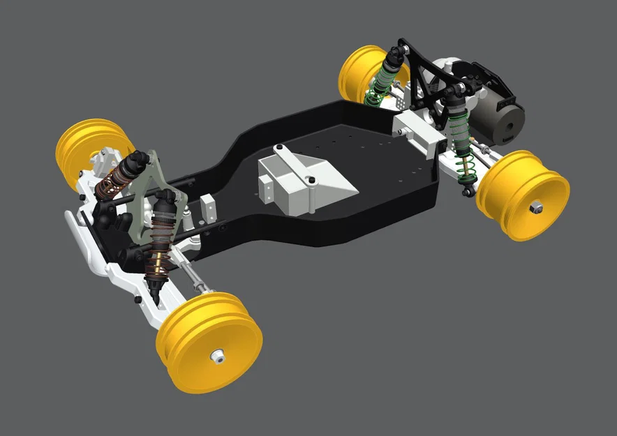 Càng Quadra RC10 (Quadra RC10 arms) - Image 1