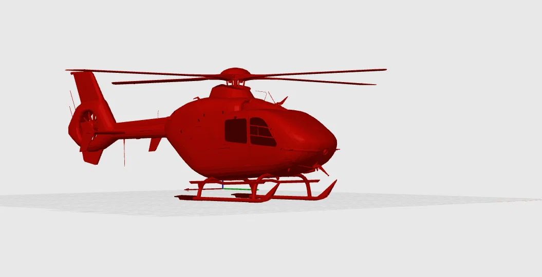 Airbus Eurocopter EC-135T2 – mô hình trực thăng 3D để in - Image 2