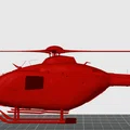 Airbus Eurocopter EC-135T2 – mô hình trực thăng 3D để in - Thumbnail 4