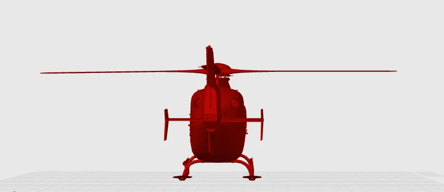 Airbus Eurocopter EC-135T2 – mô hình trực thăng 3D để in - Image 6