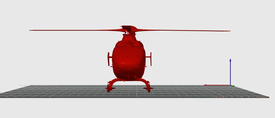 Airbus Eurocopter EC-135T2 – mô hình trực thăng 3D để in - Image 7