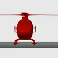 Airbus Eurocopter EC-135T2 – mô hình trực thăng 3D để in - Thumbnail 7