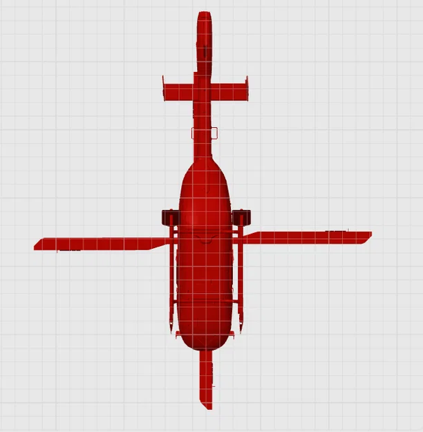 Airbus Eurocopter EC-135T2 – mô hình trực thăng 3D để in - Image 8