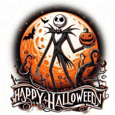 Jack Skellington - Halloween Hueforge (200x200)