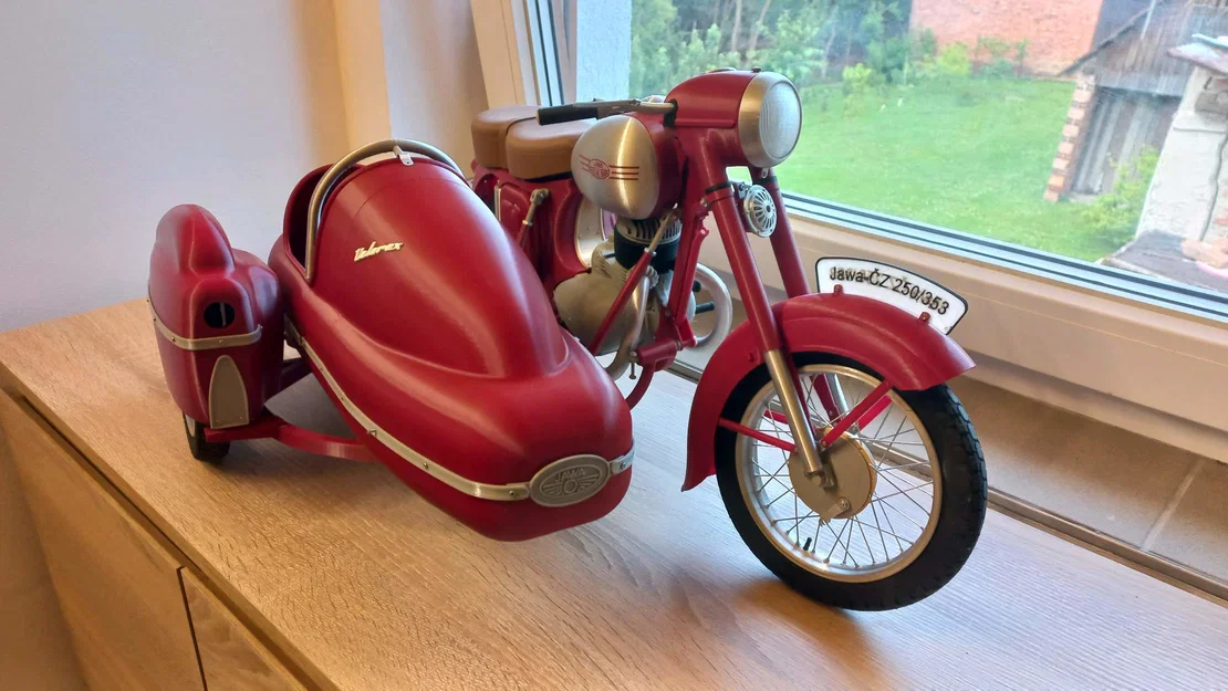 Sidecar Velorex 560 - PHẦN 3 - Thân sidecar và chắn bùn - Image 3