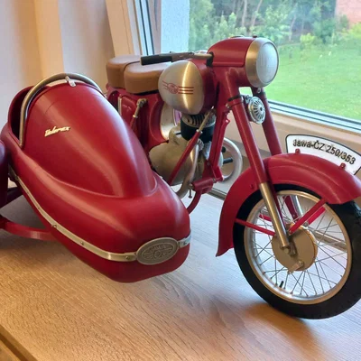 Sidecar Velorex 560 - PHẦN 3 - Thân sidecar và chắn bùn