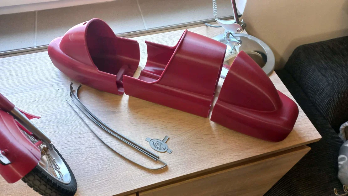 Sidecar Velorex 560 - PHẦN 3 - Thân sidecar và chắn bùn - Image 4