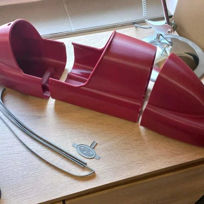 Sidecar Velorex 560 - PHẦN 3 - Thân sidecar và chắn bùn