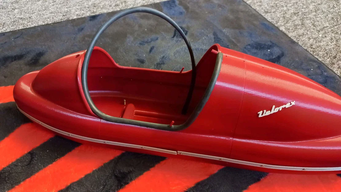 Sidecar Velorex 560 - PHẦN 3 - Thân sidecar và chắn bùn - Image 5