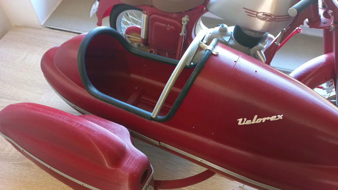 Sidecar Velorex 560 - PHẦN 3 - Thân sidecar và chắn bùn - Image 11