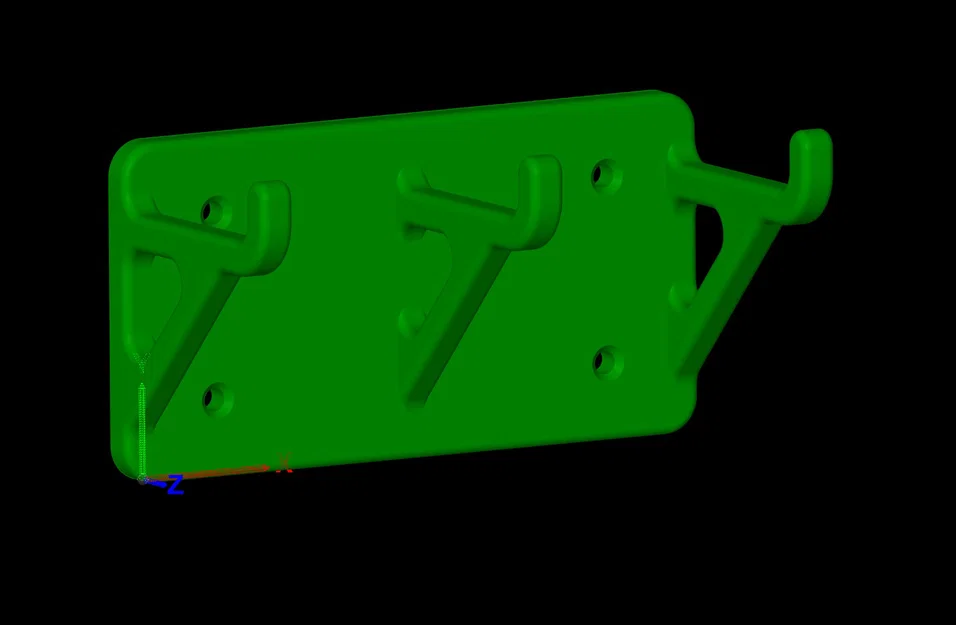 Móc treo áo khoác (Jacket Hook) bền đẹp, dễ in 3D - Image 2