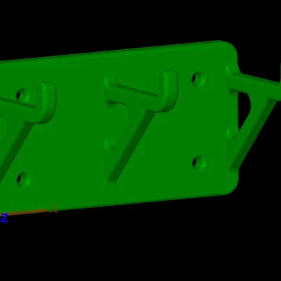 Móc treo áo khoác (Jacket Hook) bền đẹp, dễ in 3D