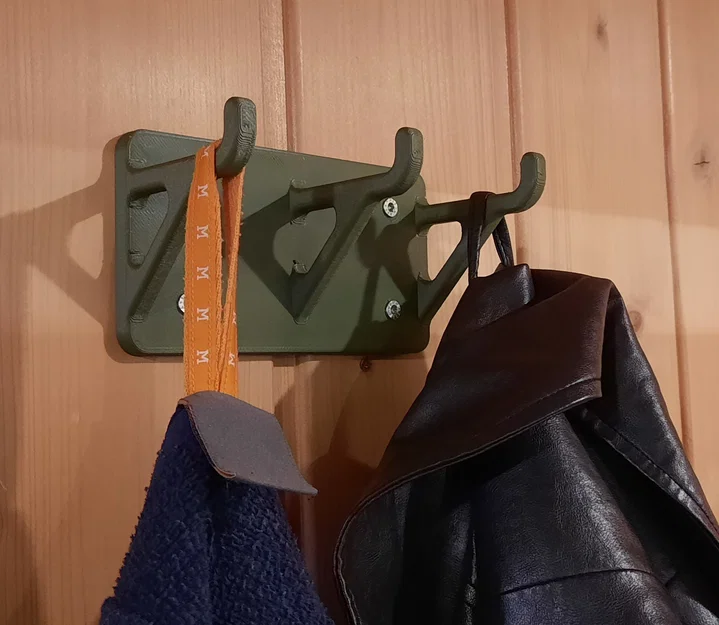 Móc treo áo khoác (Jacket Hook) bền đẹp, dễ in 3D - Image 6