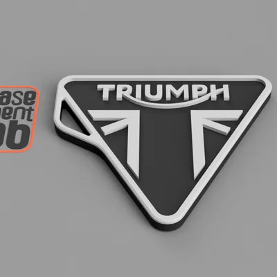 Triumph Motorcycles Keychain - Portachiavi - Porte Clès - 钥匙链 - Schlüsselanhänger