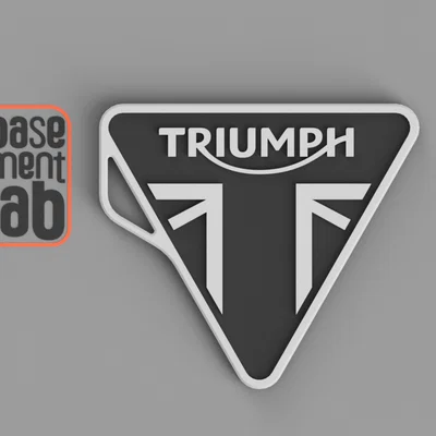 Triumph Motorcycles Keychain - Portachiavi - Porte Clès - 钥匙链 - Schlüsselanhänger