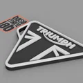 Triumph Motorcycles Keychain - Portachiavi - Porte Clès - 钥匙链 - Schlüsselanhänger - Thumbnail 4