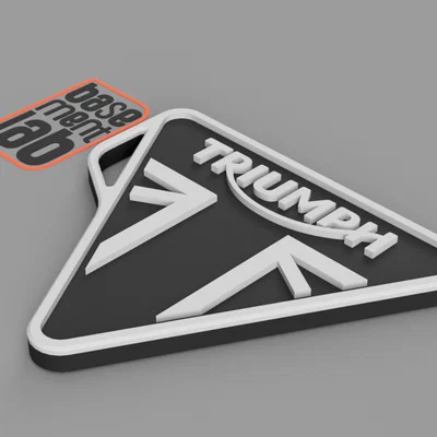 Triumph Motorcycles Keychain - Portachiavi - Porte Clès - 钥匙链 - Schlüsselanhänger