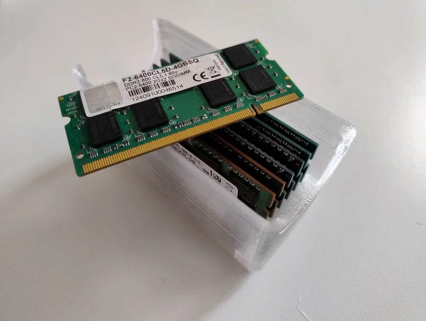 Khay Gridfinity 8x SO-DIMM - Image 1