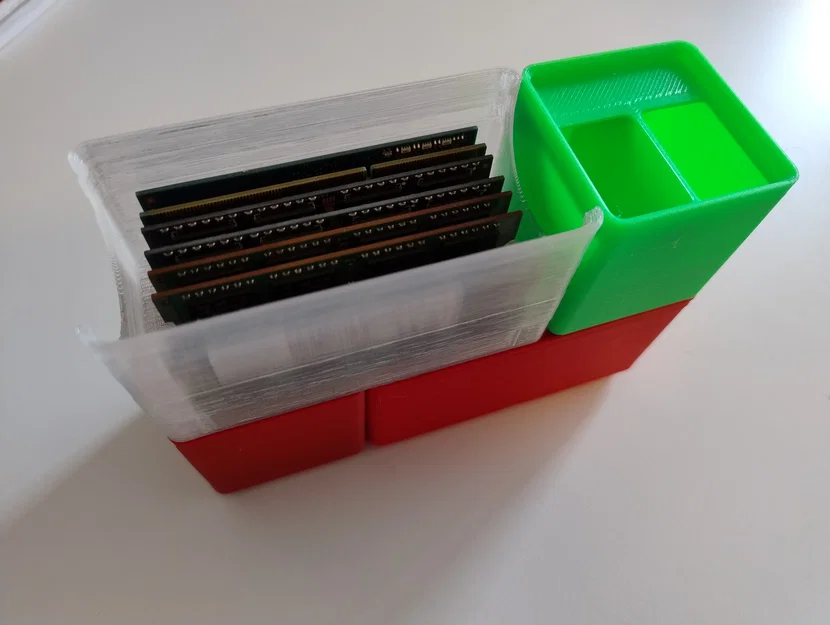 Khay Gridfinity 8x SO-DIMM - Image 2