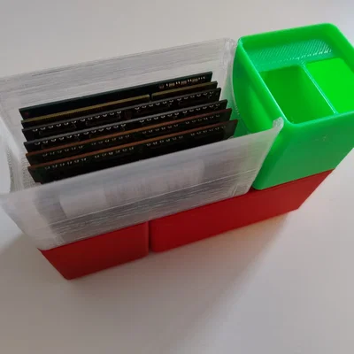 Khay Gridfinity 8x SO-DIMM