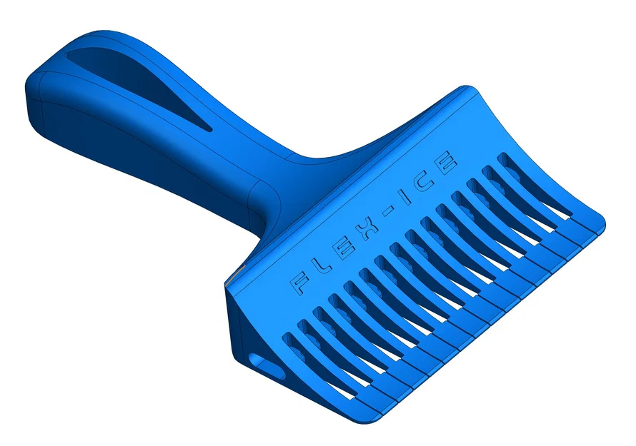 Flex_Ice Eiskratzer – Cào băng linh hoạt cho kính xe - Image 1