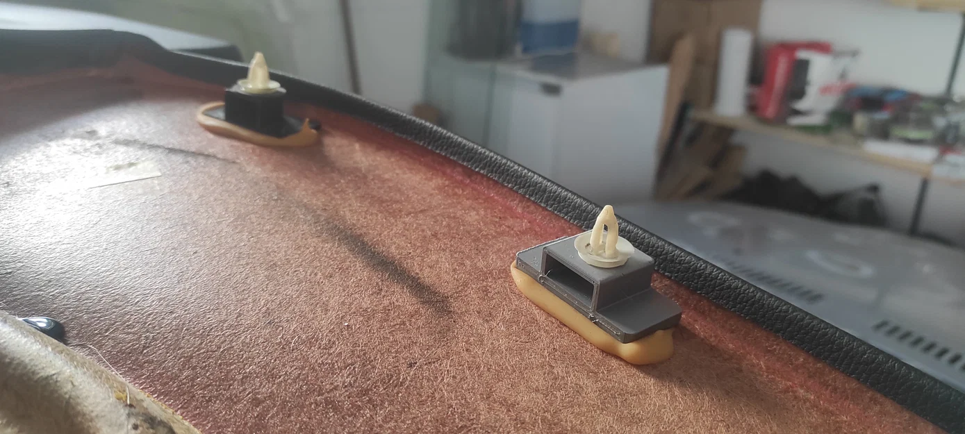 Ngàm giữ clip ốp cửa BMW E36 (BMW E36 door panel clip holder) - Image 6