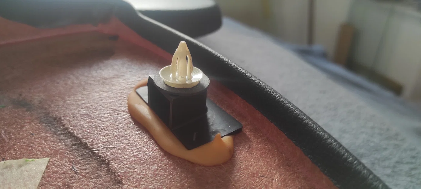 Ngàm giữ clip ốp cửa BMW E36 (BMW E36 door panel clip holder) - Image 17