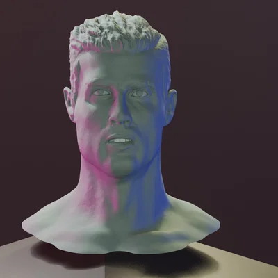 Mô hình tượng bán thân Cristiano Ronaldo (CR7) để bàn cực chất